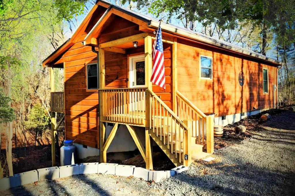 New Serene, Fun & Comfy Cabin- Covered Deck, Grill, Arcade Murphy Kültér fotó
